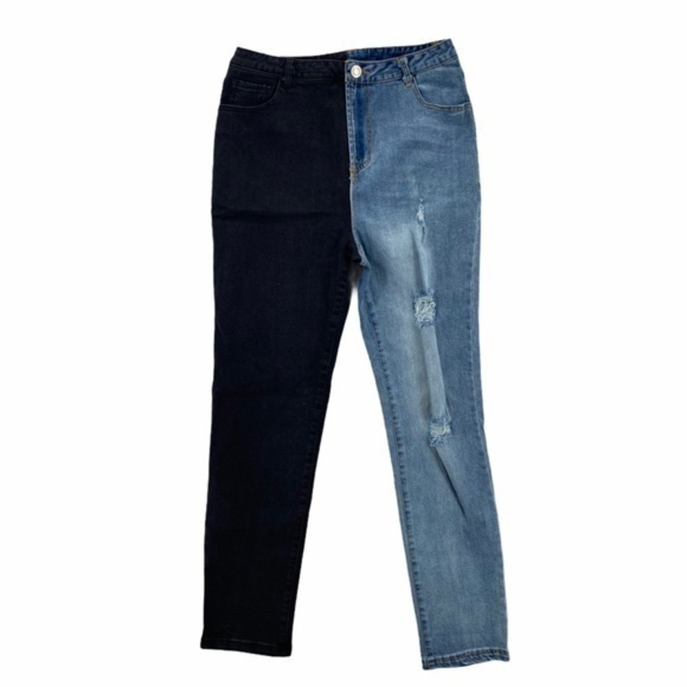 Rehab Lab Two Toned‎ High Rise Skinny Jean